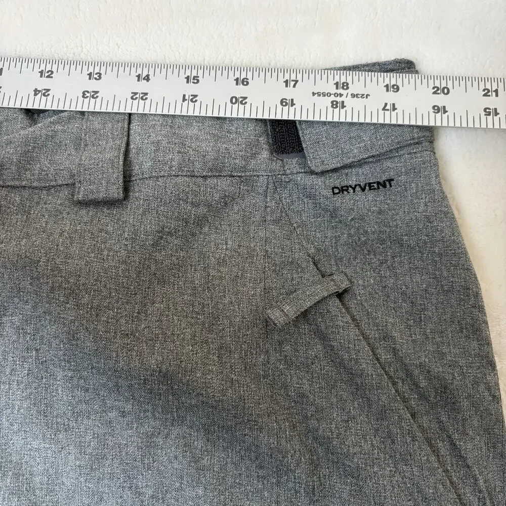 The North Face Mens DryVent Ski Snow Pants Mens XL Short Gray Waterproof XL